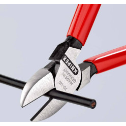 Кусачки боковые (бокорезы), Ø4,0мм, 140мм KNIPEX 70 01 140 EAN, фосфатированные