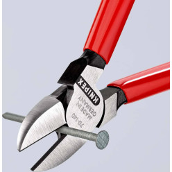 Кусачки боковые (бокорезы), Ø4,0мм, 140мм KNIPEX 70 01 140 EAN, фосфатированные