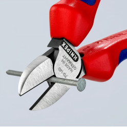 Кусачки боковые (бокорезы), Ø4,0мм, 140мм KNIPEX 70 02 140 SB, фосфатированные