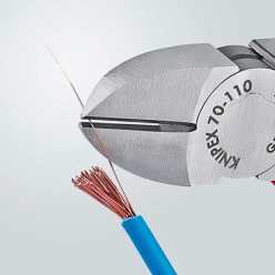 Кусачки боковые (бокорезы), Ø3,0мм, 110мм KNIPEX 70 01 110 EAN, фосфатированные