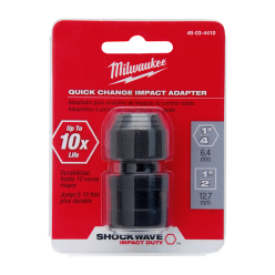 Переходник ударный ShW MILWAUKEE, с квадрата 1/2'' на 1/4'' Hex
