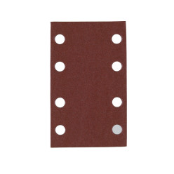 Лист шлифовальный MILWAUKEE, 80x133мм, зерно 120, (10шт), (замена на 4932492765)