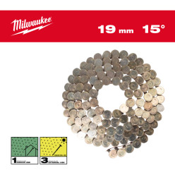 Цвяхи в котушці MILWAUKEE, з круглой головкой, 15°/3.05 x 19мм / RS (2880шт)