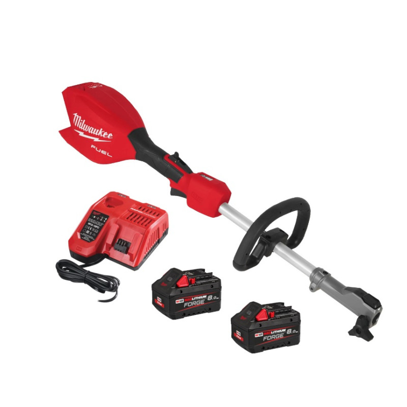 Привод многофункциональный аккумуляторный (база) MILWAUKEE M18 FOPH2-802 QUIK-LOK (ЗУ+2акк.Х8Ач) 