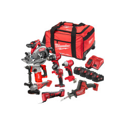 Набор инструментов аккумуляторных MILWAUKEE M18 FPP8D-504B