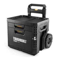 Ящик для инструментов TOUGHBUILT TB-B1-D-R92 StackTech на колесах 1+1 выдвижными ящиками