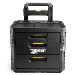Ящик для инструментов TOUGHBUILT TB-B1-D-R93 StackTech на колесах 1+2 выдвижными ящиками