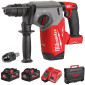 Перфоратор аккумуляторный бесщёточный SDS-PLUS MILWAUKEE M18 ONEFHX-552 (2,5Дж) (ЗУ, 2ак.Х5.5Ач)
