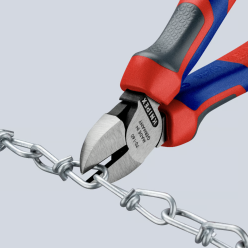 Кусачки боковые (бокорезы), Ø4,0мм, 160мм KNIPEX 70 05 160 SB, хромированные