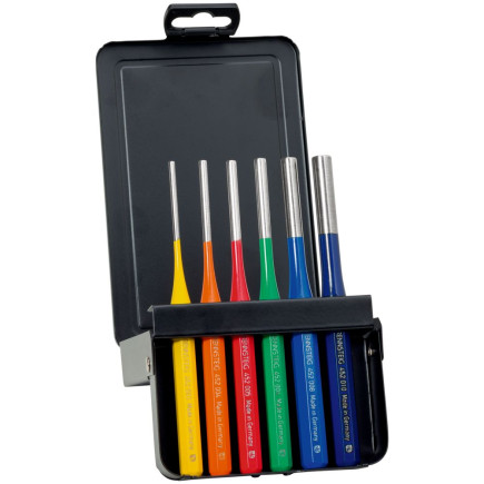 Набор выколотки RENNSTEIG цветных в пластиковой кассете, 6 предметов (3-10мм)