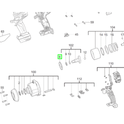Шайба поліуретанова під вал