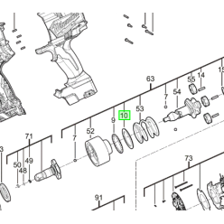 Шайба редуктора гайкокрута M18FHIWP12 MILWAUKEE