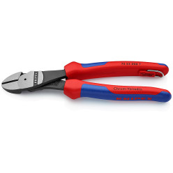 Кусачки боковые (бокорезы) особой мощности,12 °, Ø4,2мм, 200мм KNIPEX 74 22 200 T BK,фосфатированные