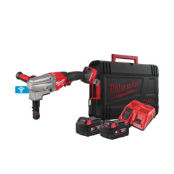 Ножницы по металлу аккумуляторные бесщёточные MILWAUKEE, M18 FNB35-502X, 3,5мм (ЗУ, 2х5Ач, HDкейс)