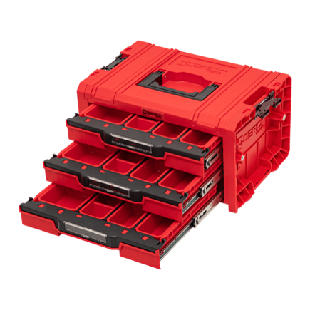Ящик для инструментов QBRICK SYSTEM PRO Drawer 3 Toolbox 2.0 Expert RED Ultra HD Custom