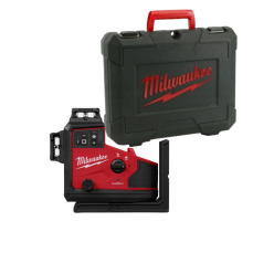 Нивелир 3D лазерный аккумуляторный MILWAUKEE, M12 A3PLO-0С (360˚, зелёный луч)