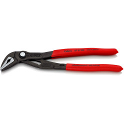Клещи сантехнические переставные особо тонкие, Ø42мм  Cobra ES KNIPEX 87 51 250 SB, фосфатированные