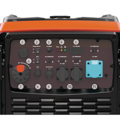 Генератор бензиновий инверторный кВт 8,5 UNICRAFT PG-I 85 SE-S HC