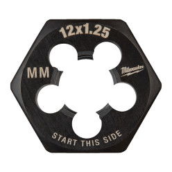 Плашка шестигранная MILWAUKEE, М12-1,25мм