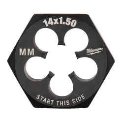 Плашка шестигранная MILWAUKEE, М14-1,50мм