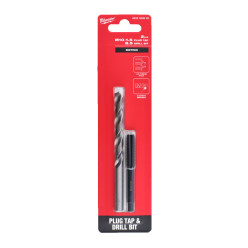 Набор из метчика ручного MILWAUKEE, М10-1,50мм и сверла по металлу Ø8,5мм