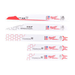 Набор полотен для сабельных пил SAWZALL MILWAUKEE, (5шт)