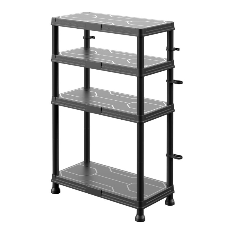 Система стеллажей QBRICK SYSTEM REGULAR Mix 60/30см, 4 полки, 100кг (5901238263272)