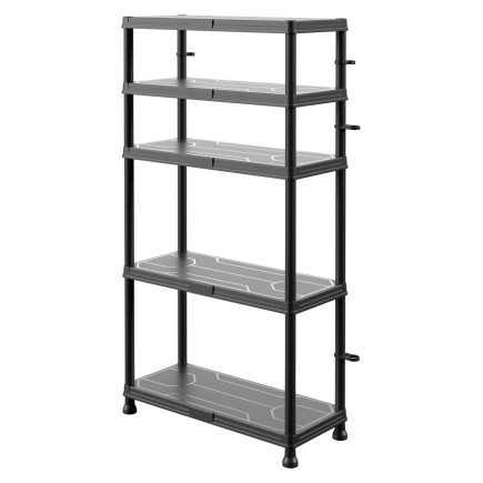 Система стеллажей QBRICK SYSTEM REGULAR Mix 74/32см, 5 полок, 100кг (5901238263296)