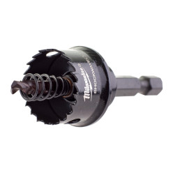 Коронка по металлу SHOCKWAVE MILWAUKEE (1/4'' Hex), Ø22мм