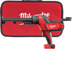 Пистолет для герметиков аккумуляторный MILWAUKEE, C18 PCG/310C-0B, 310мл (каркас, сумка) 
