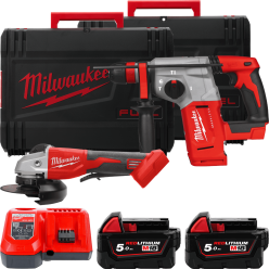 Набор из 2х инструментов аккумуляторных бесщеточных MILWAUKEE M18 BLPP2G-502X  
