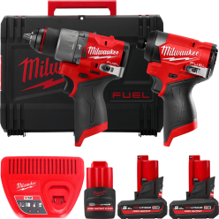 Набор из 2х инструментов аккумуляторных бесщеточных MILWAUKEE M12 FPP2A2-5253X