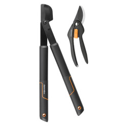 Набор садовый FISKARS (сучкорез SingleStep S L28 и секатор плоскостной SingleStep P26 (1057760)