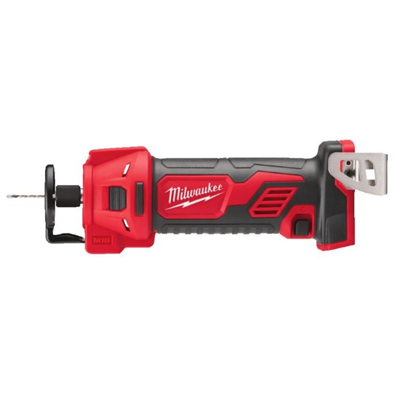 Фрезер аккумуляторный бесщеточный для гипсокартона MILWAUKEE, M18 BRDC-0 (каркас)