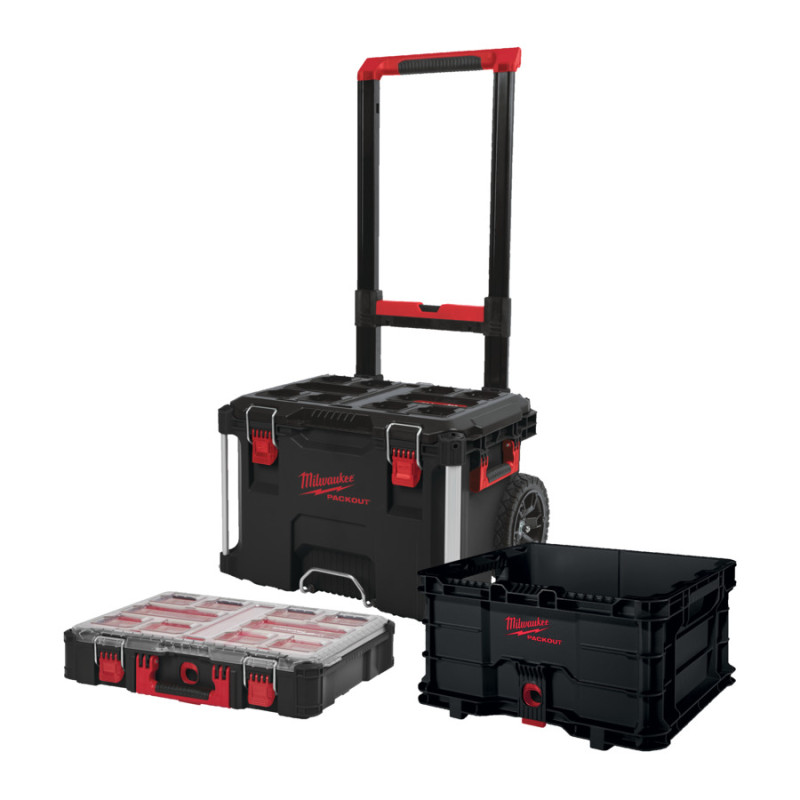 Набор ящиков для инструментов PACKOUT MILWAUKEE, №6 (4932464078 / 4932464082 / 4932471724)