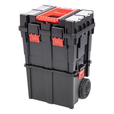 Ящик для инструментов на колесах QBRICK  Wheelbox HD Compact Logic PA PROMO RED