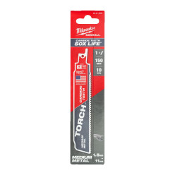 Полотно для сабельных пил TORCH CARBIDE MILWAUKEE, 150х2,5мм, (металл)