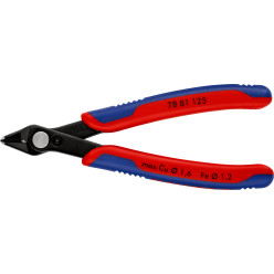 Кусачки Electronic Super Knips, Ø1,6мм, 125мм KNIPEX 78 81 125 SB