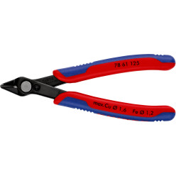 Кусачки Electronic Super Knips, Ø1,6мм, 125мм KNIPEX 78 61 125 SB (в блистере)