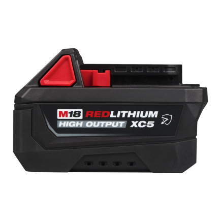 Аккумулятор Li-Ion HIGH OUTPUT MILWAUKEE, M18 HB5-CR 5Aч