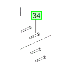 Гвинт (5шт) для M18FHIWF12...