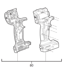 Корпус для M18BLPDRC MILWAUKEE