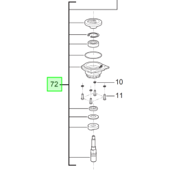 Шпиндель в комплекте для M18FHSAGO125VXPDB2 MILWAUKEE