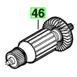 Якорь в комплекте для CHS355 MILWAUKEE