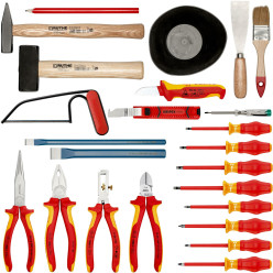 Набор инструментов электрика в чемодане BIG Basic Move Electric KNIPEX 00 21 06 HL S